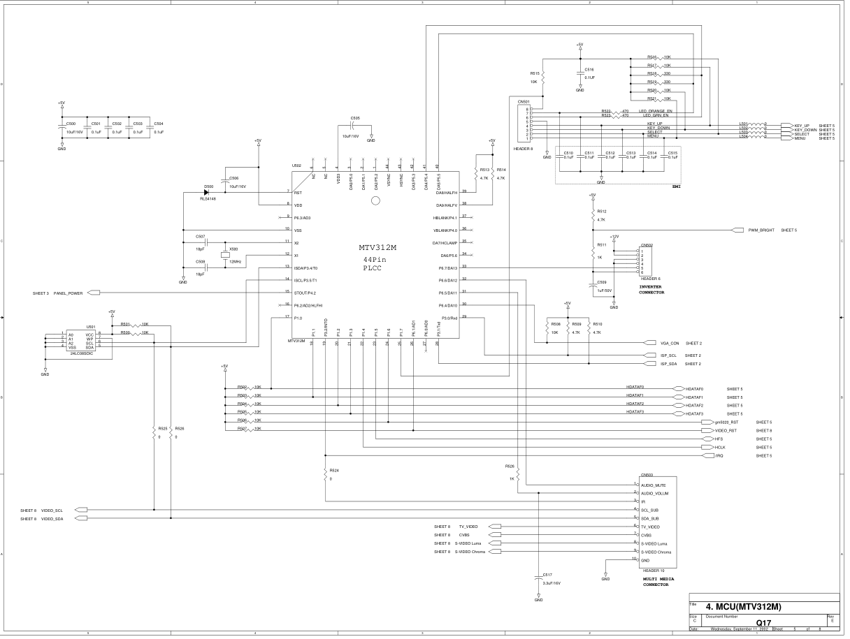 現代Q17液晶显示器维修手册-6 現代Q17液晶显示器维修手册-6