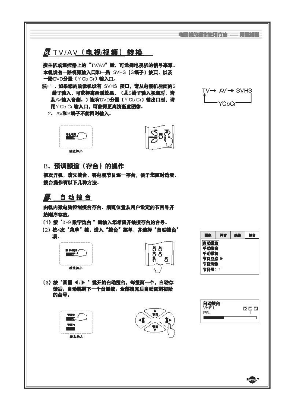 TCL王牌AT21181彩电使用说明书-8