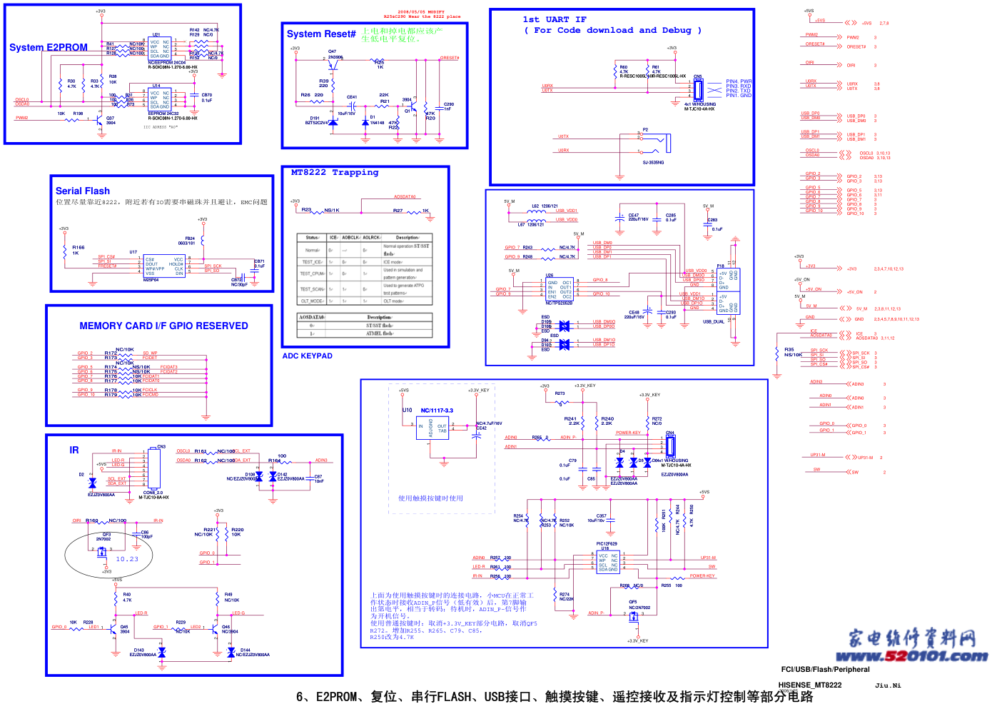 海信TLM42V68P系列（1672板）主板电路原理图-5