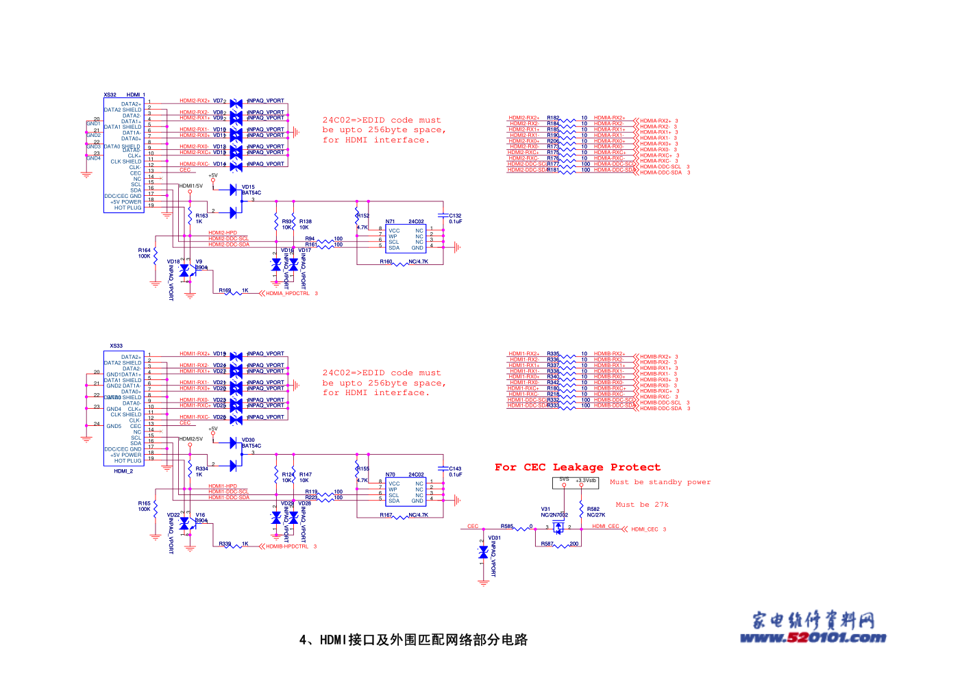 海信TLM37V88P系列(1691板)主板电路原理图-3 海信TLM37V88P系列(1691板)主板电路原理图-3