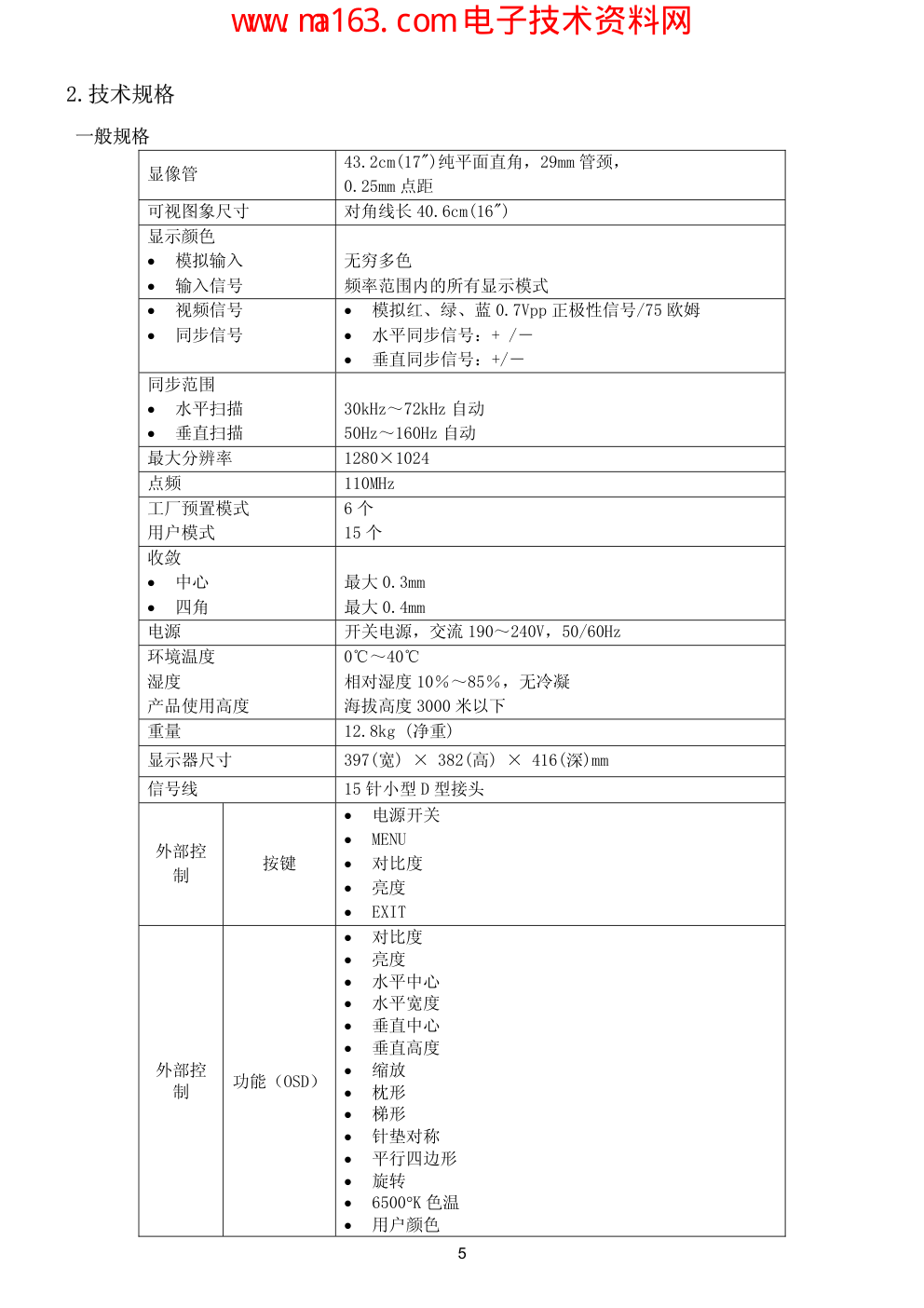 AOC H779 CRT显示器维修手册-4 AOC H779 CRT显示器维修手册-4