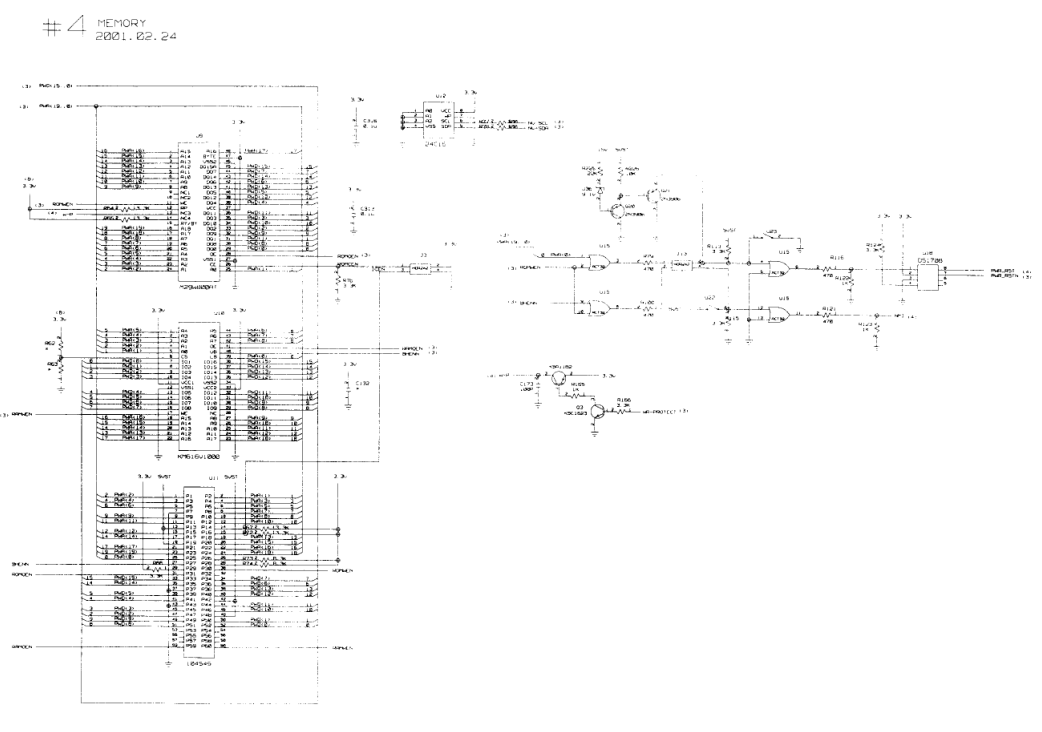LG LM295B显示器电路原理图-4 LG LM295B显示器电路原理图-4