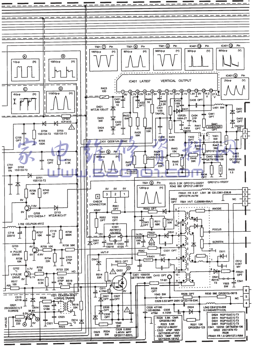 JVC AV21TE彩电图纸-5