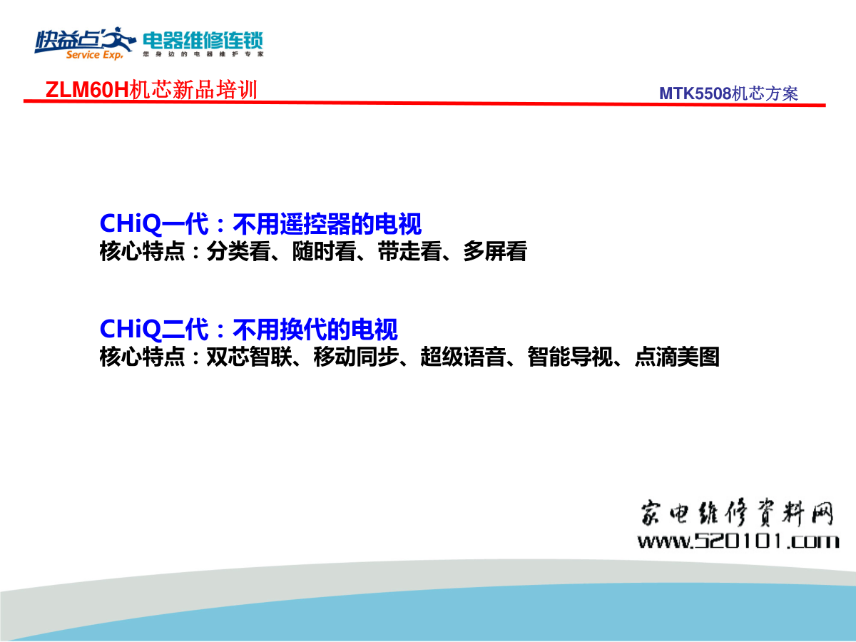长虹ZLM60H机芯维修培训手册-3
