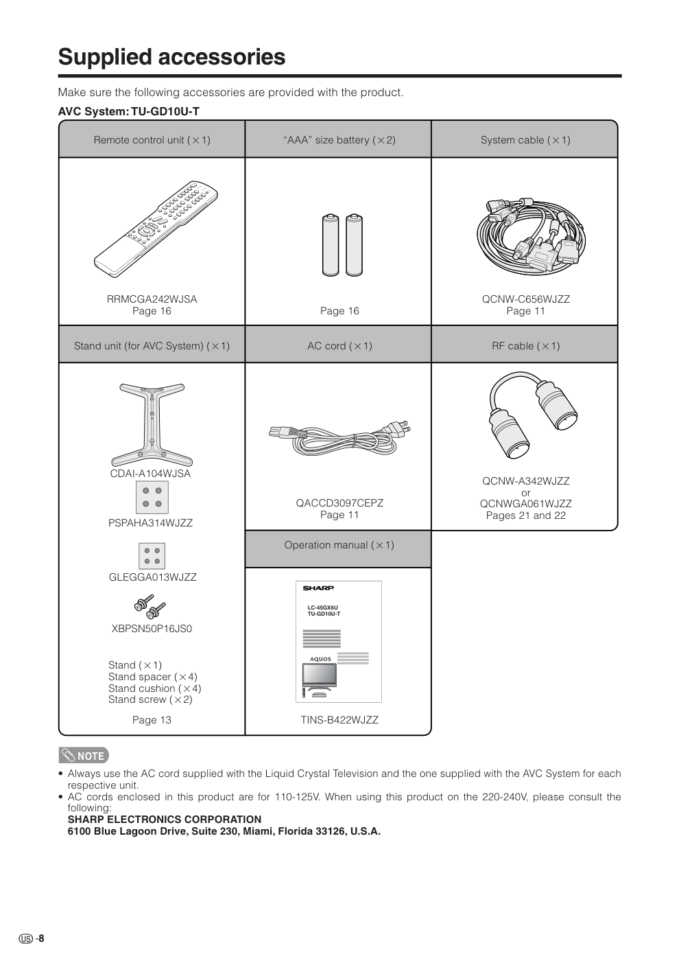 夏普LC-45GX6U彩电使用说明书-9 夏普LC-45GX6U彩电使用说明书-9