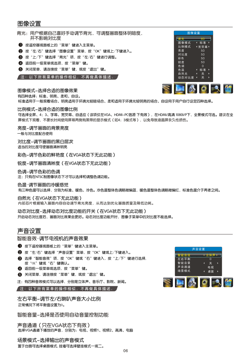 TCL王牌L40F19FB液晶彩电使用说明书-6 TCL王牌L40F19FB液晶彩电使用说明书-6