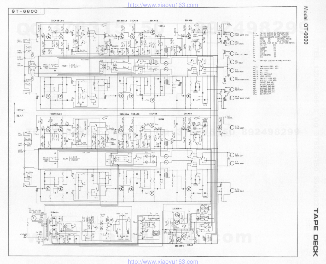 先锋PIONEER QT-6600音响电路图-0