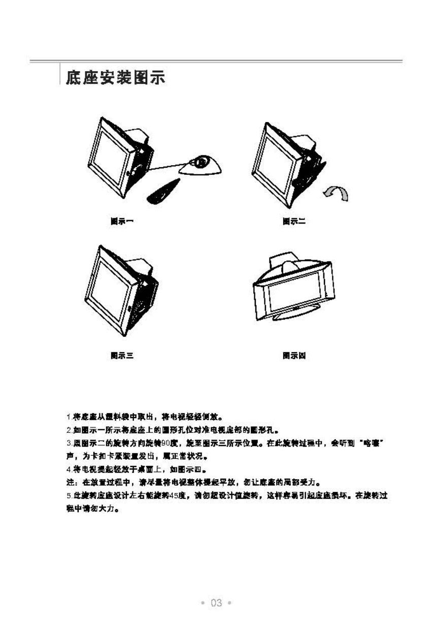 乐华21V08S彩电使用说明书-3