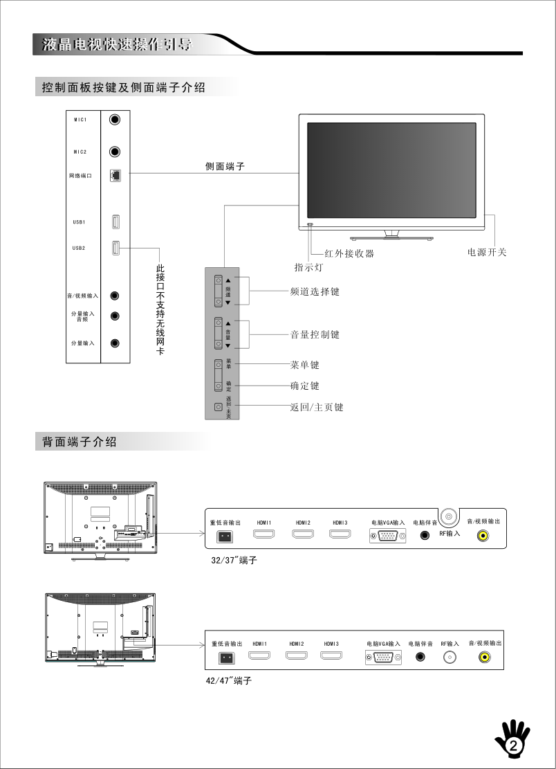 创维37K08RD(8K84机芯)液晶彩电使用说明书-3 创维37K08RD(8K84机芯)液晶彩电使用说明书-3