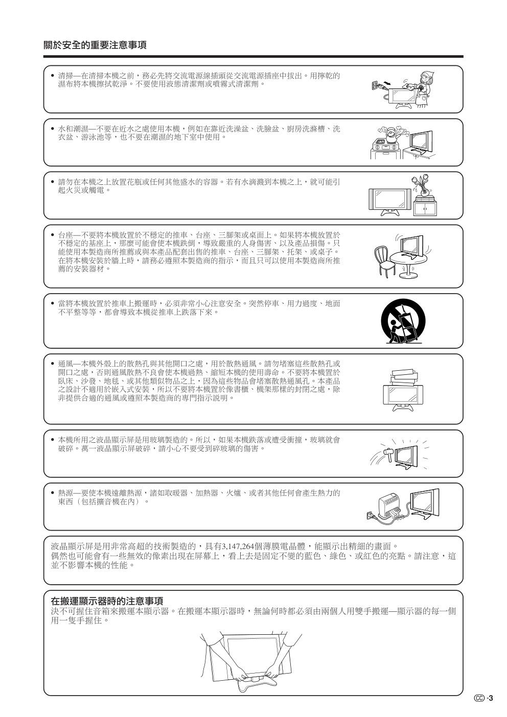 声宝LC-37HV4H型液晶电视机说明书-3 声宝LC-37HV4H型液晶电视机说明书-3
