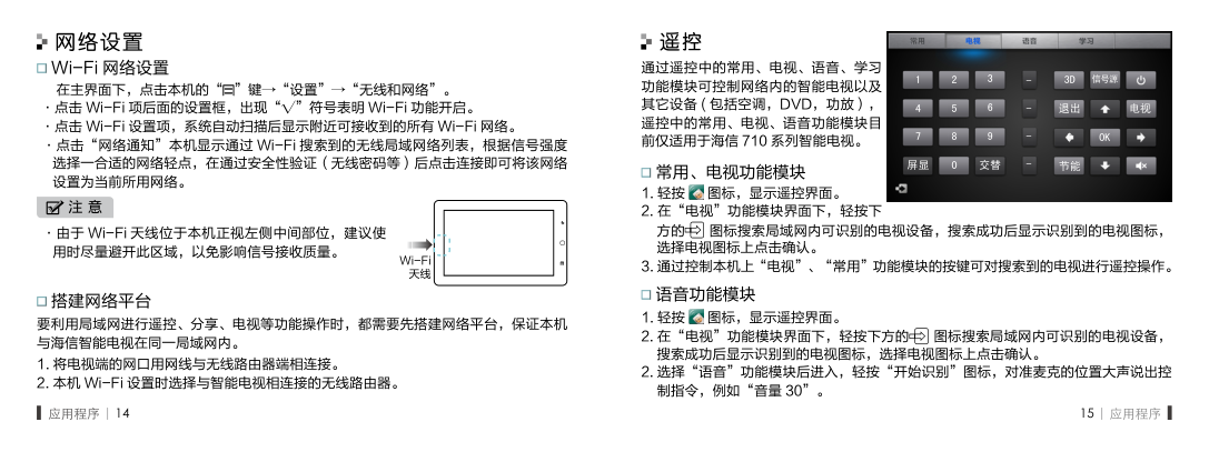 海信I’TV M280平板电视说明书-8 海信I’TV M280平板电视说明书-8