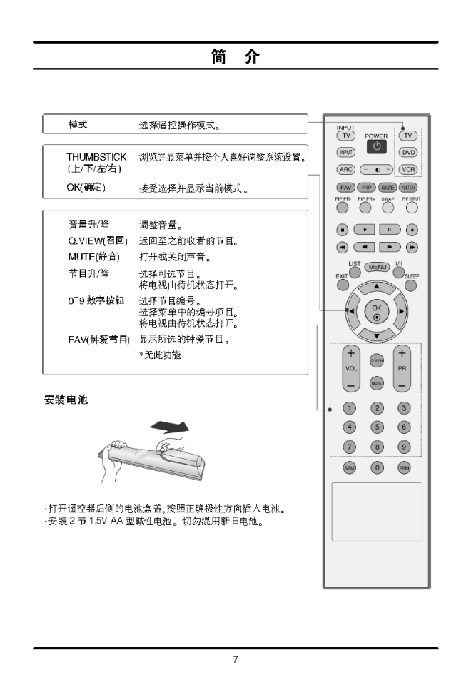 LG 47LB1R彩电使用说明书-8