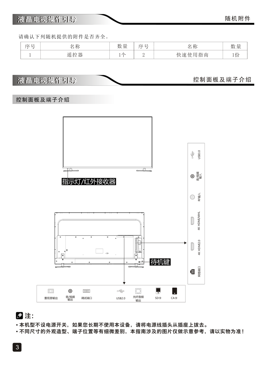 创维60G7200液晶彩电使用说明书-4 创维60G7200液晶彩电使用说明书-4