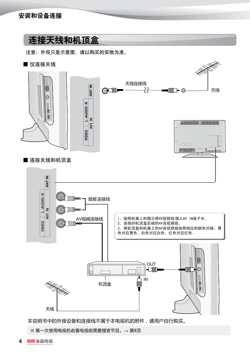 海尔LE32H30液晶彩电使用说明书-6 海尔LE32H30液晶彩电使用说明书-6