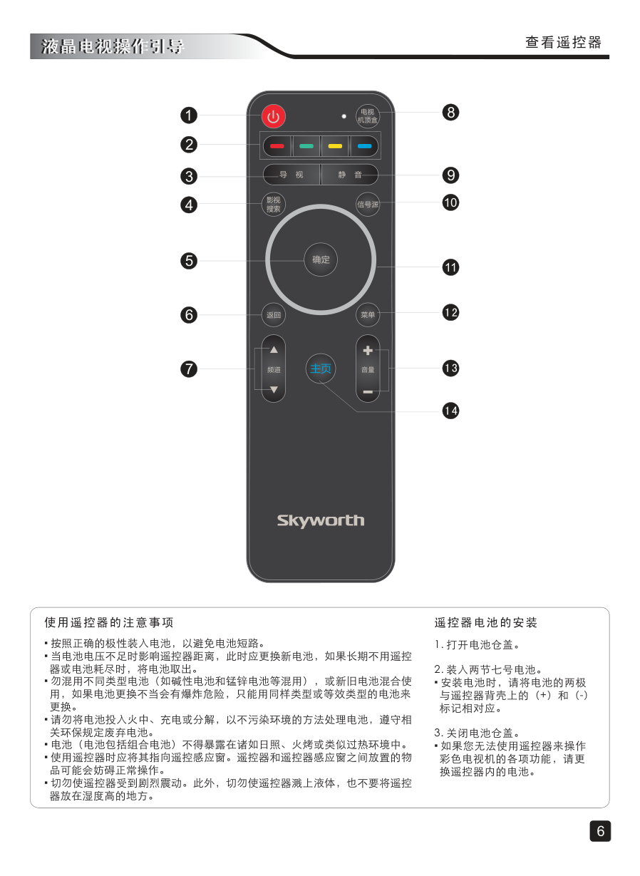 创维55E8EUS液晶彩电使用说明书-7 创维55E8EUS液晶彩电使用说明书-7