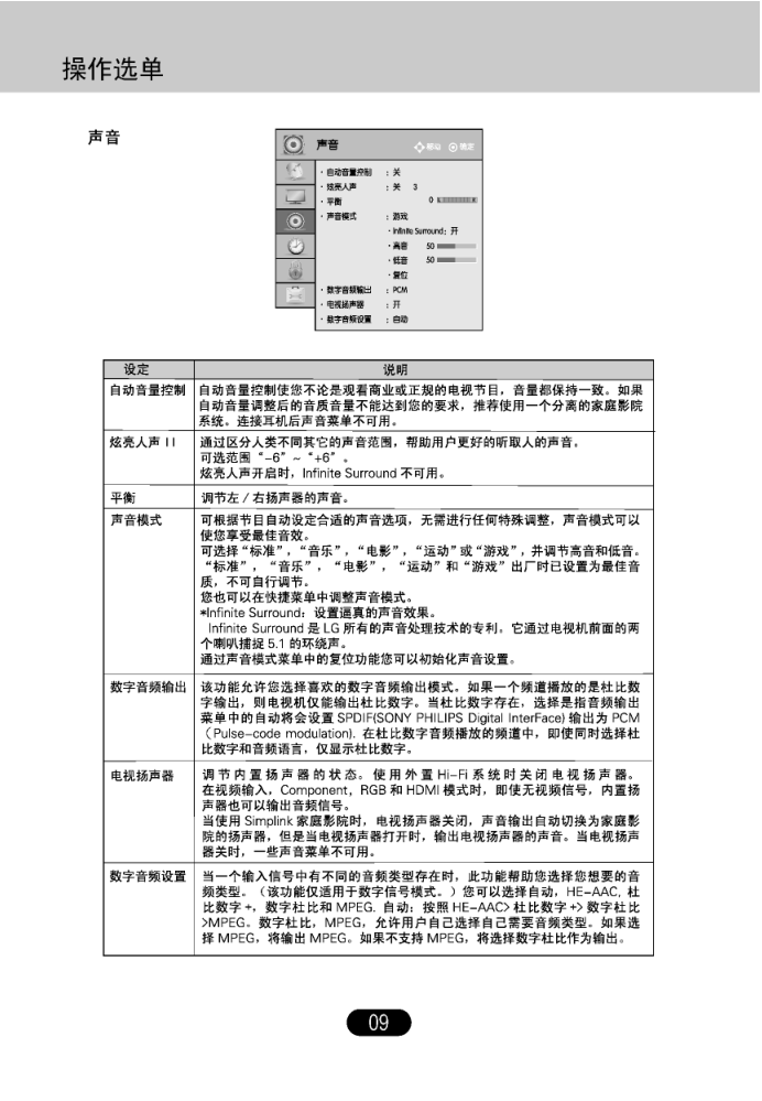LG 42LK435C-CA液晶彩电使用说明书-9 LG 42LK435C-CA液晶彩电使用说明书-9