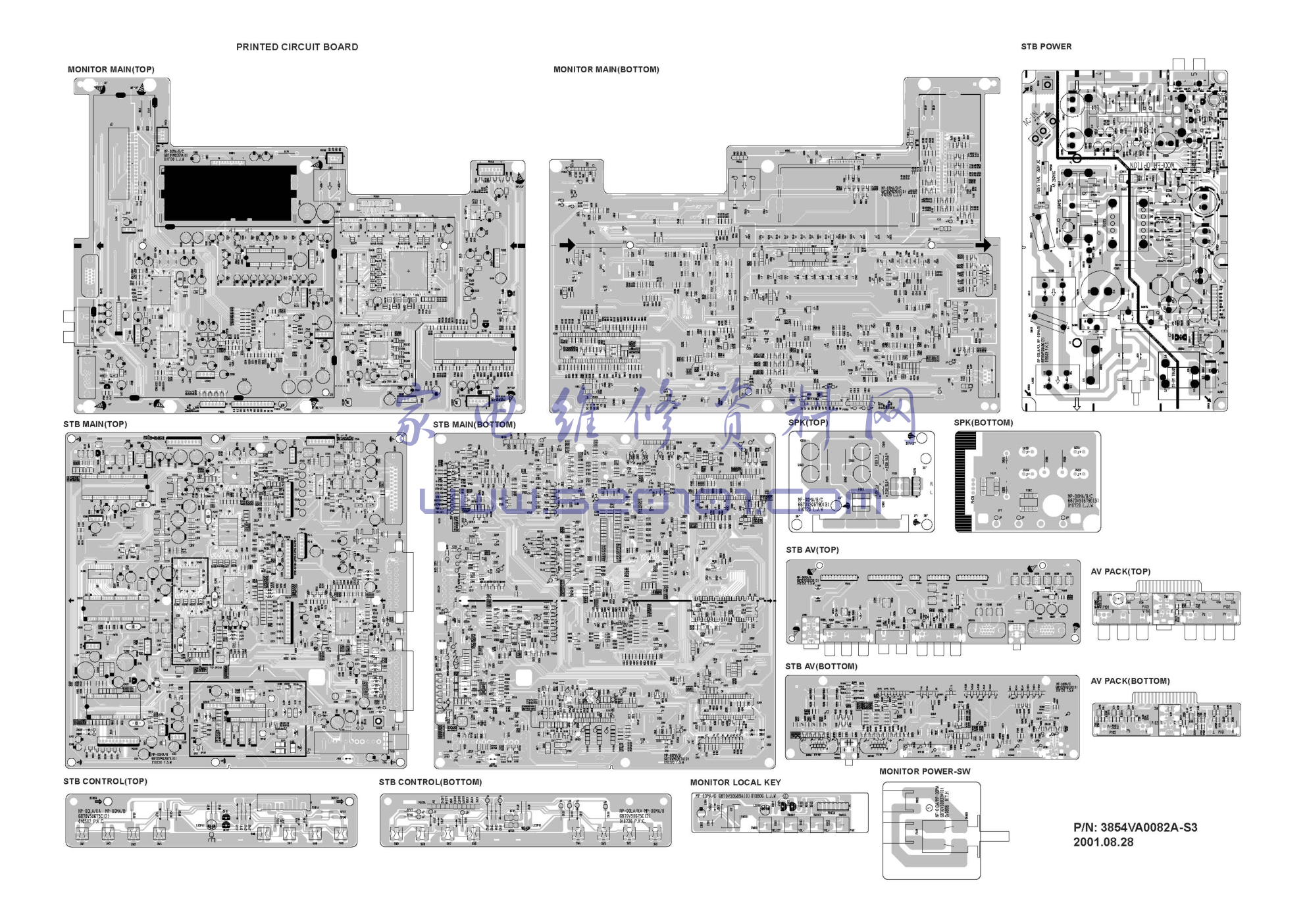 LG MZ-42PZ12彩电图纸-5 LG MZ-42PZ12彩电图纸-5