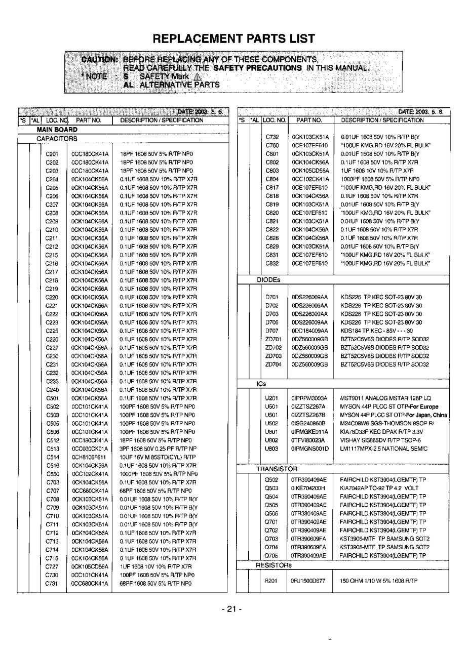 LG L1516S液晶显示器电路原理图-3 LG L1516S液晶显示器电路原理图-3