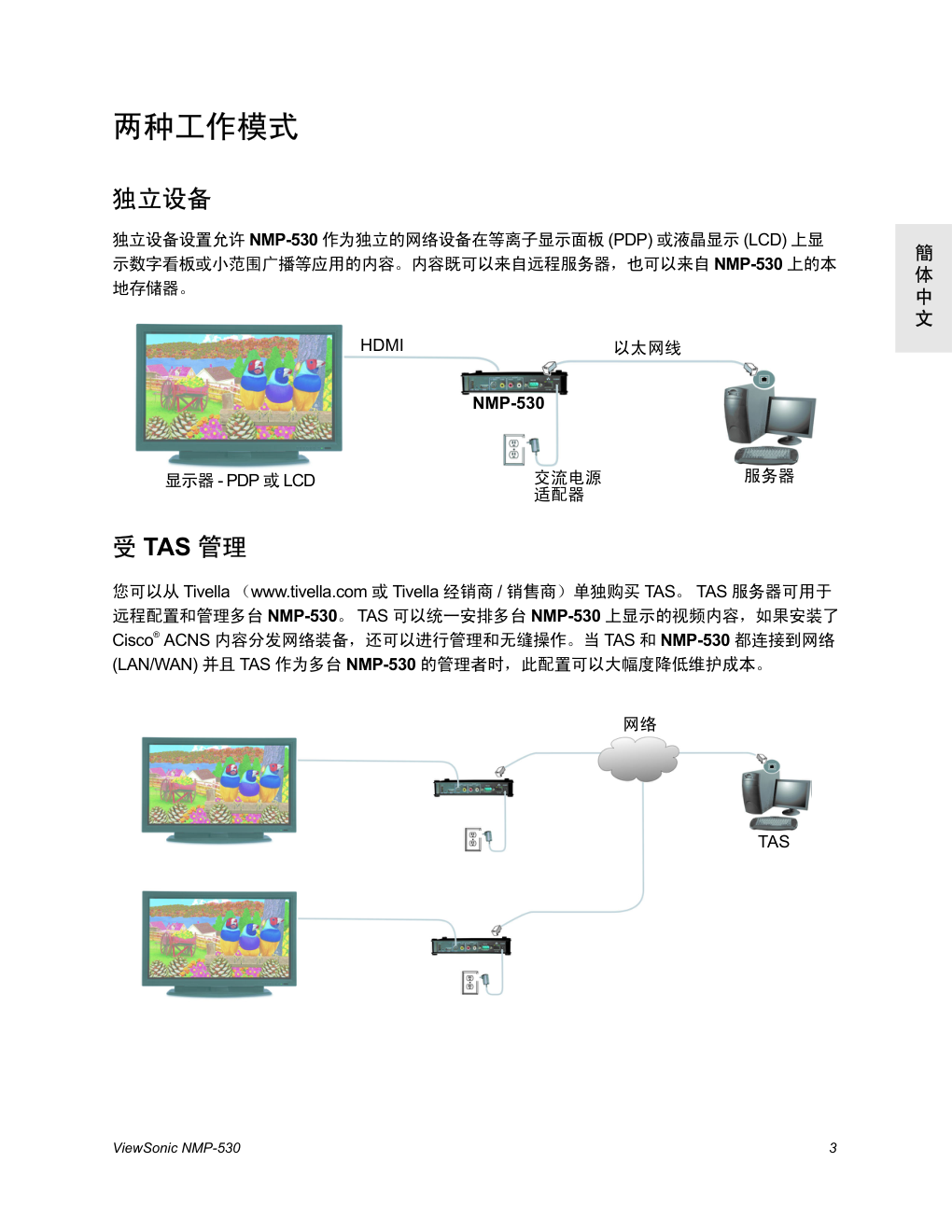 优派网络媒体播放机NMP-530型使用说明书-6