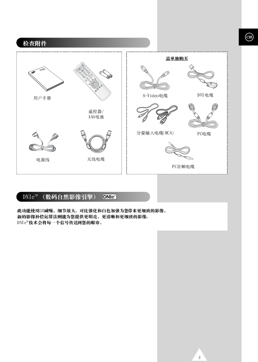 三星PS-42S4S等离子彩电使用说明书-2 三星PS-42S4S等离子彩电使用说明书-2