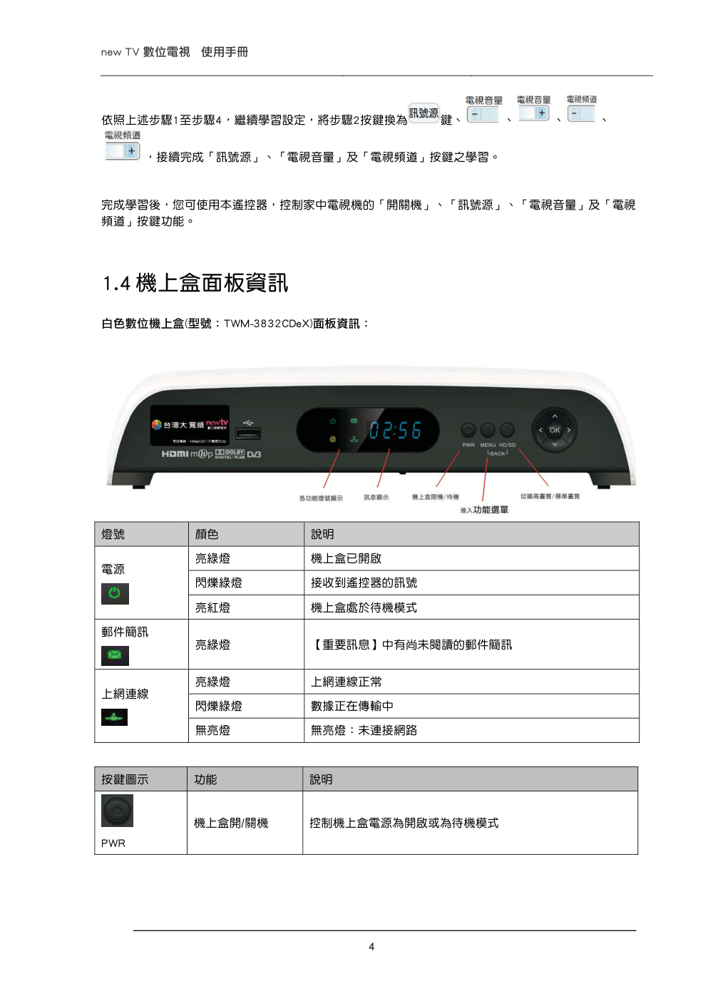 台湾大宽频new TV数位电视使用手册-7 台湾大宽频new TV数位电视使用手册-7