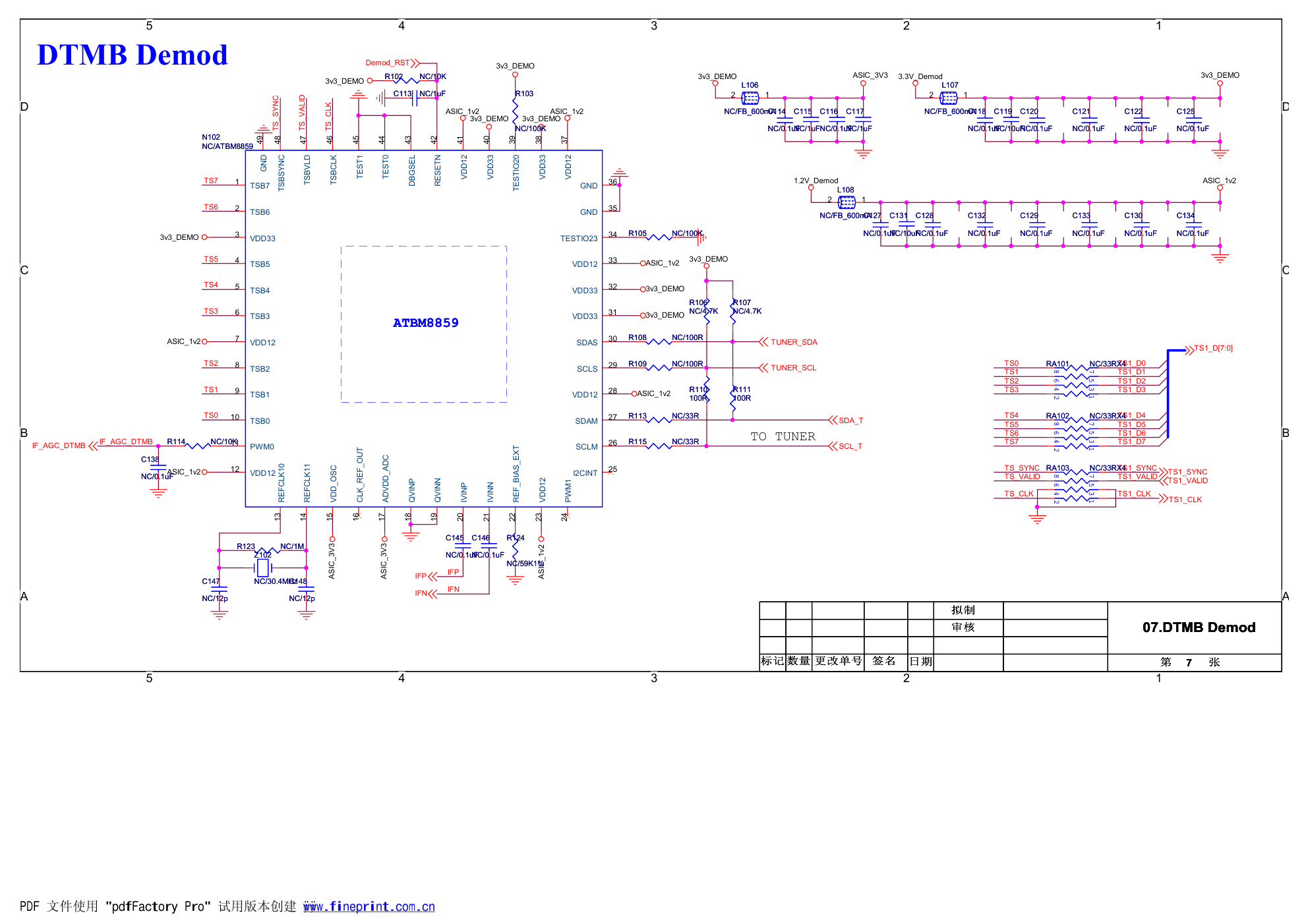 康佳LED55X8300PDF液晶电视(35018188板)电路原理图-6 康佳LED55X8300PDF液晶电视(35018188板)电路原理图-6