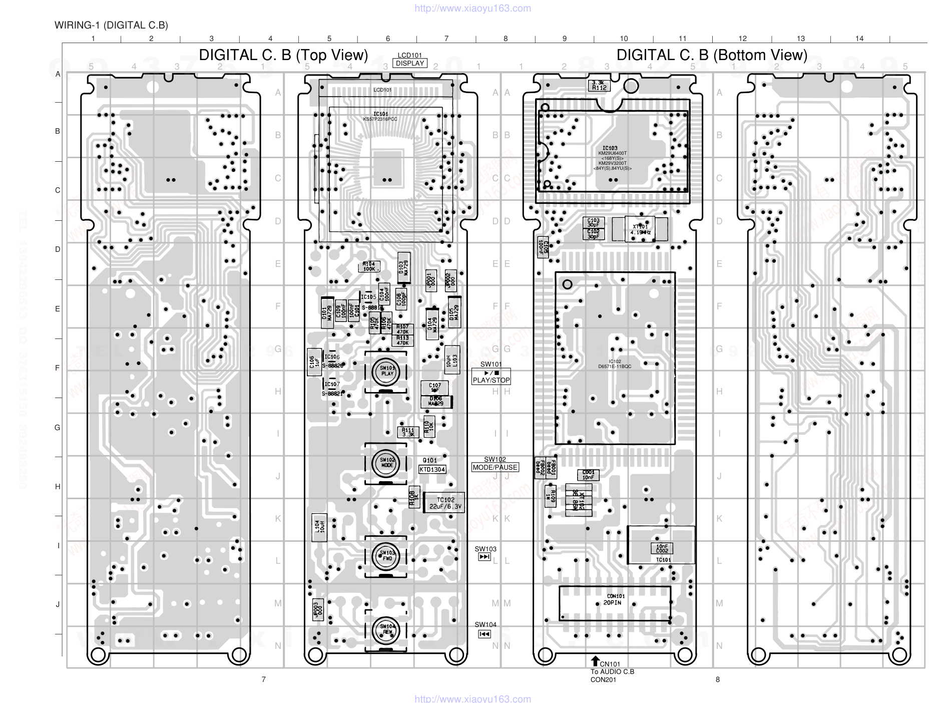爱华AIWA IC-M168Y录音笔维修手册-4