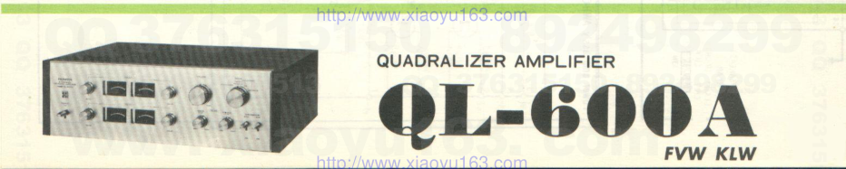 先锋PIONEER QL-600A音响电路图-0