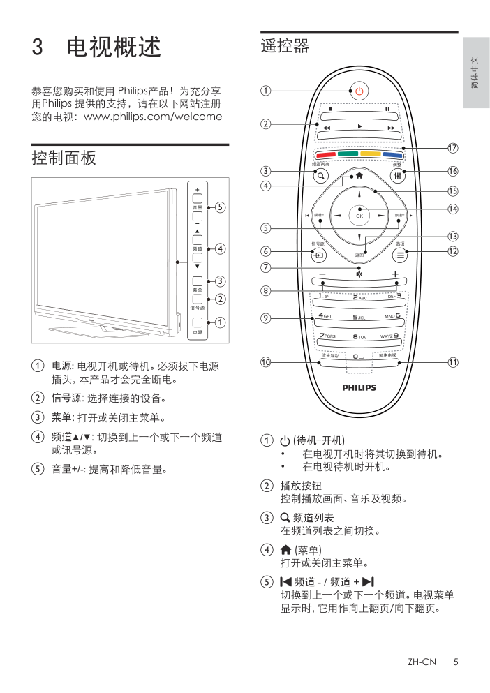 飞利浦46PFL3531T3液晶彩电使用说明书-6 飞利浦46PFL3531T3液晶彩电使用说明书-6