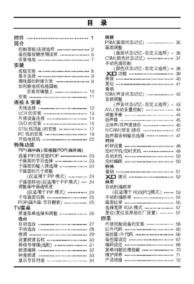 LG 47LB1R彩电使用说明书-1
