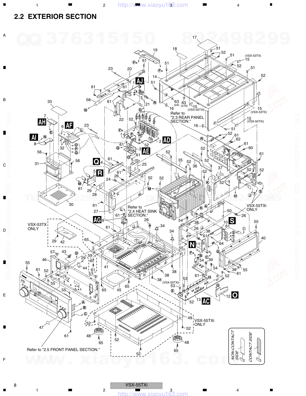 先锋PIONEER VSX-53TX电路图-7 先锋PIONEER VSX-53TX电路图-7