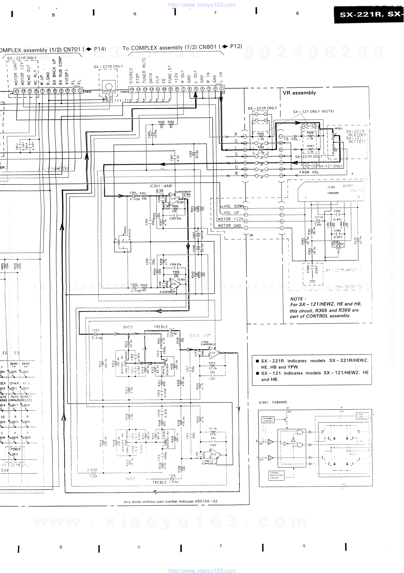 先锋PIONEER SX-202RHE电路图-9 先锋PIONEER SX-202RHE电路图-9