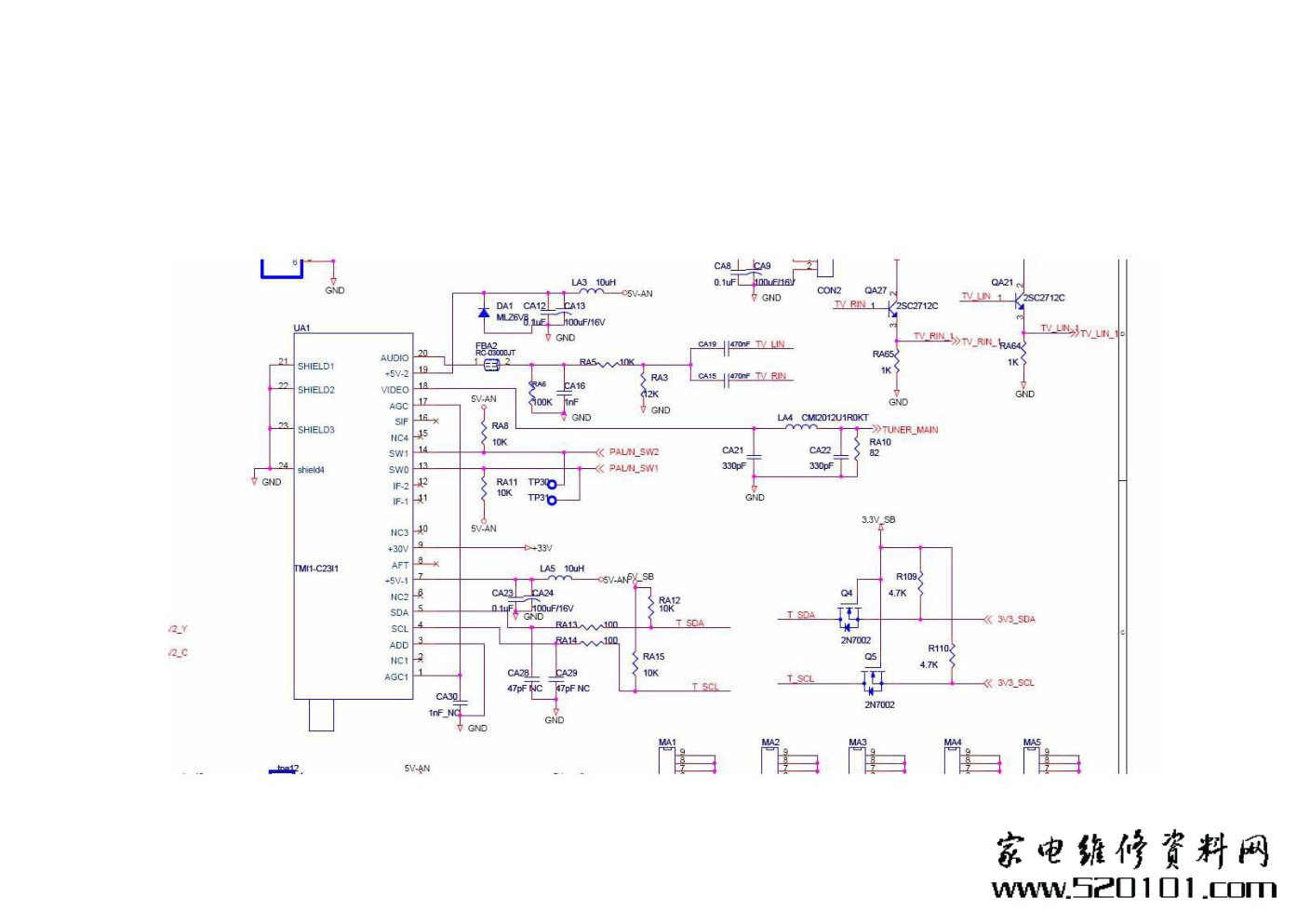长虹LT47866DR液晶电视电路图-0 长虹LT47866DR液晶电视电路图-0