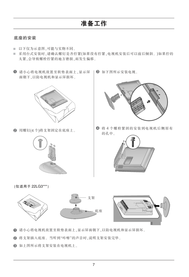 LG 22LG30R液晶彩电使用说明书-7