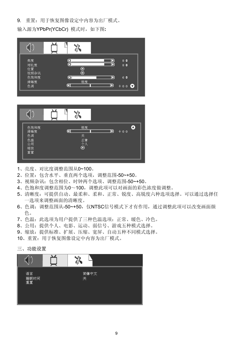 长虹LT1559液晶电视维修手册-9 长虹LT1559液晶电视维修手册-9