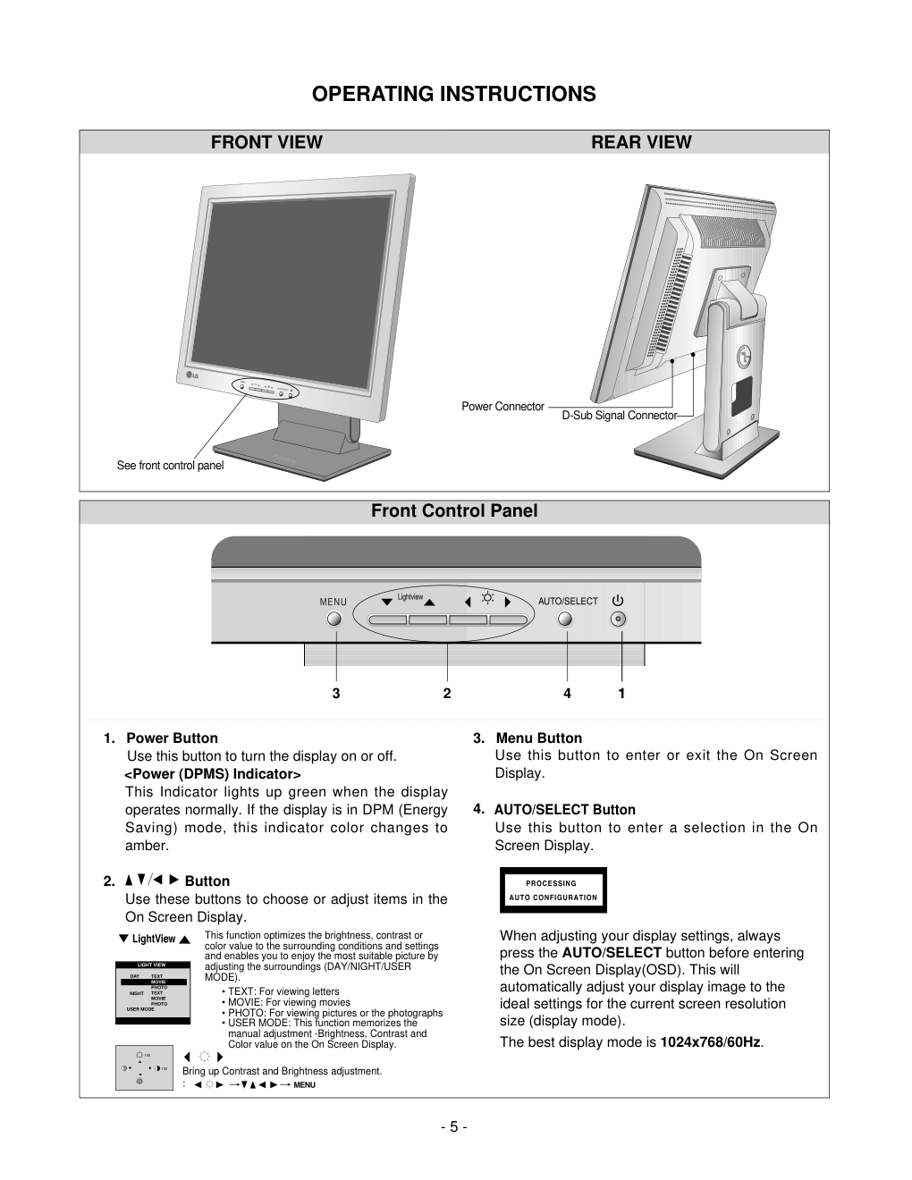 LG L1511SK液晶显示器维修手册和图纸-4