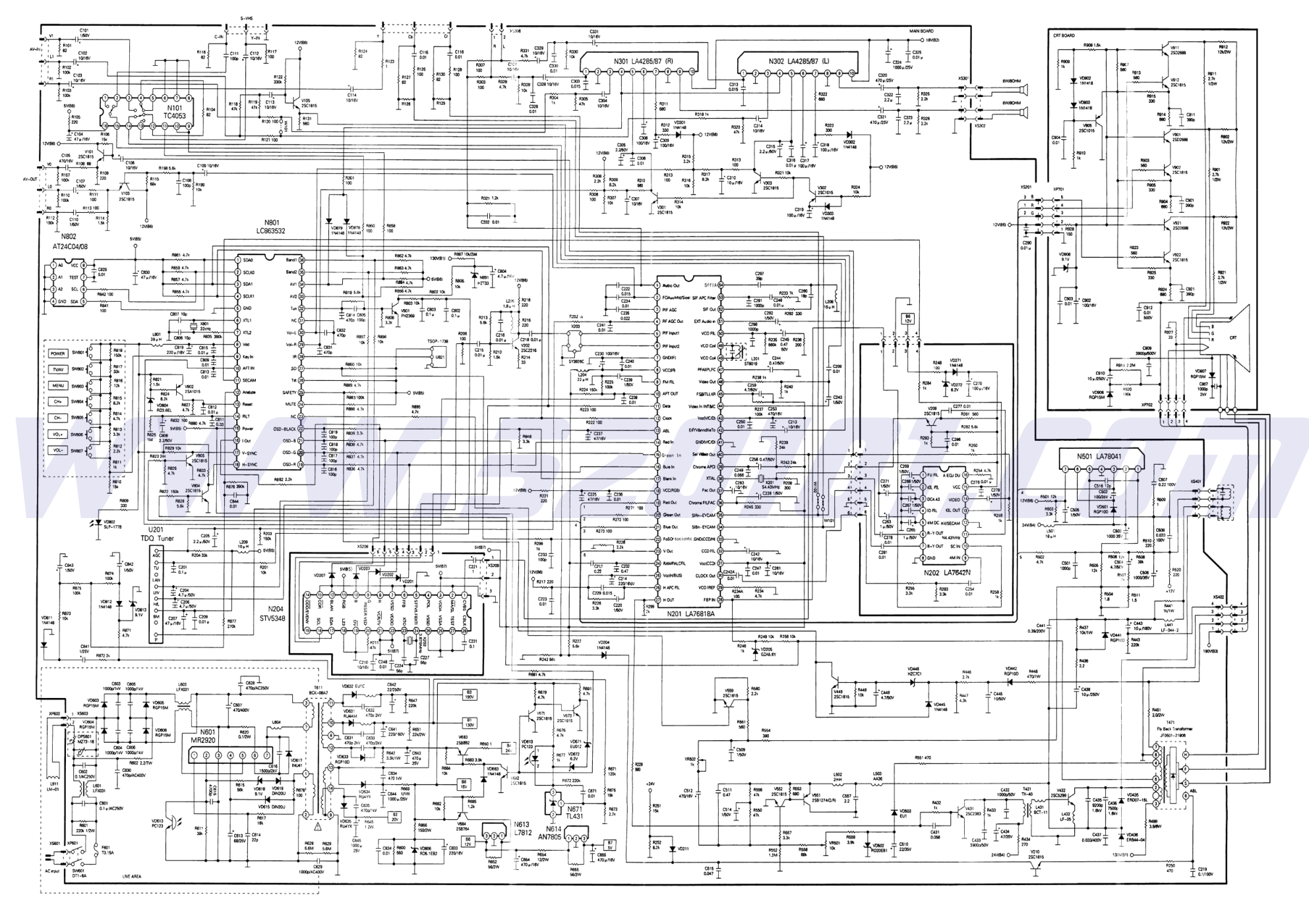 海尔 21T8D-S(LC863532 LA76818A STV5348 LA7842N LA78041 LA4285)-0 海尔 21T8D-S(LC863532 LA76818A STV5348 LA7842N LA78041 LA4285)-0