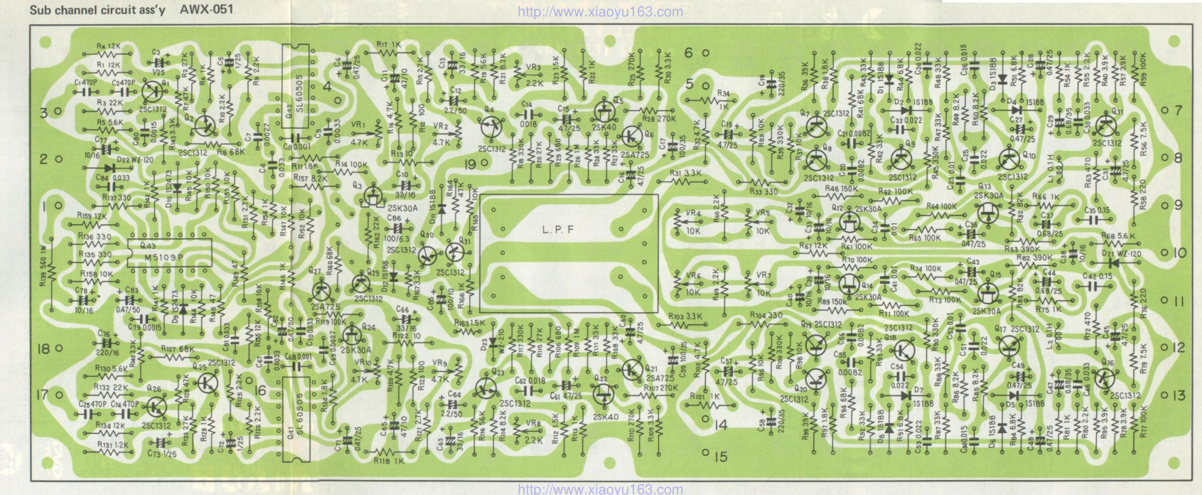 先锋PIONEER QD-240音响电路图-4