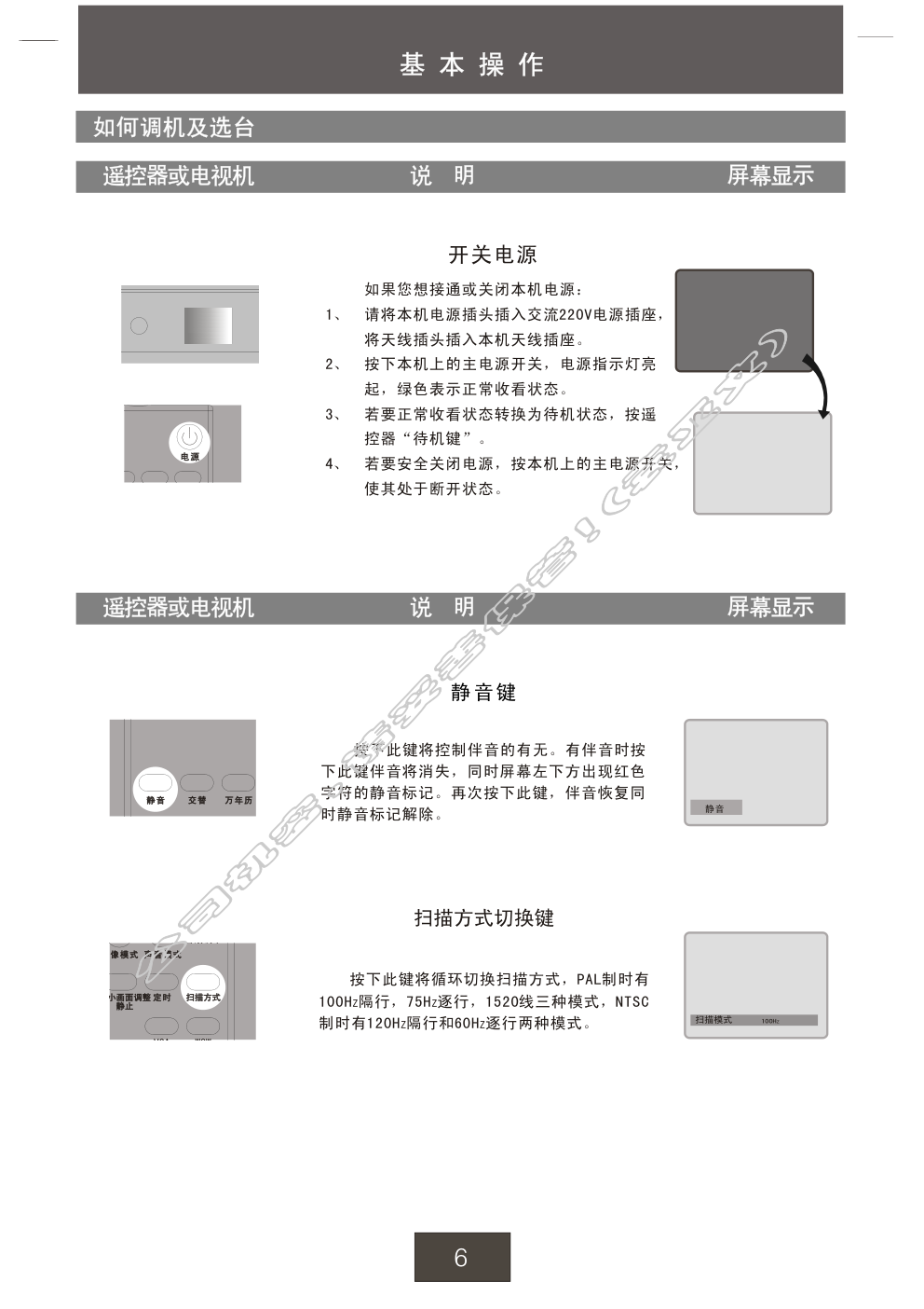 创维34T88HT(6M23机芯)彩电使用说明书-5 创维34T88HT(6M23机芯)彩电使用说明书-5