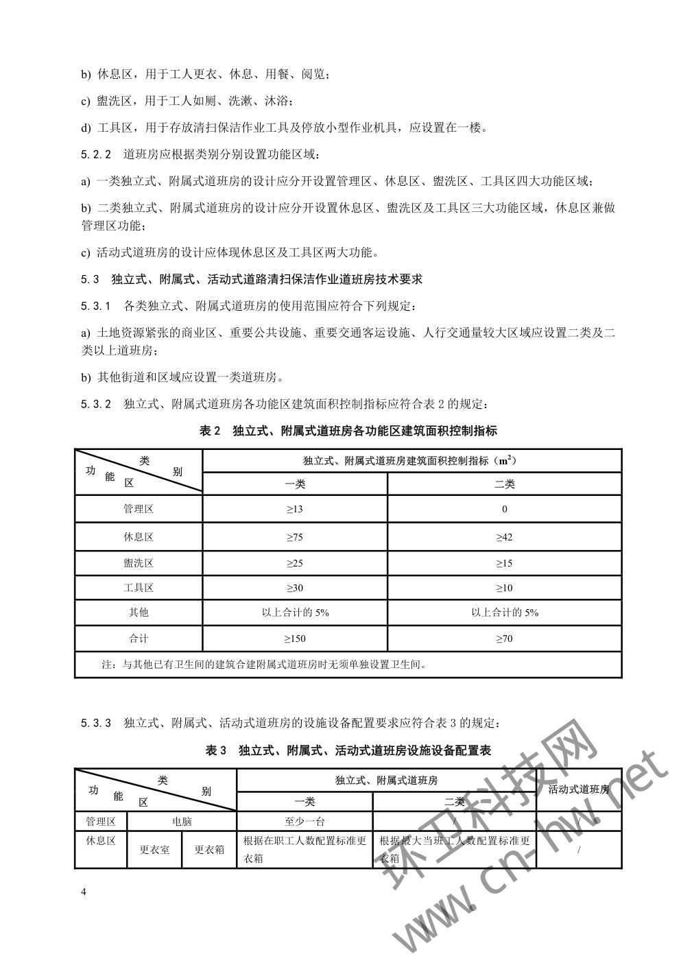 DB 31 T560—2011 道路清扫保洁作业道班房设置和设计要求-6 DB 31 T560—2011 道路清扫保洁作业道班房设置和设计要求-6