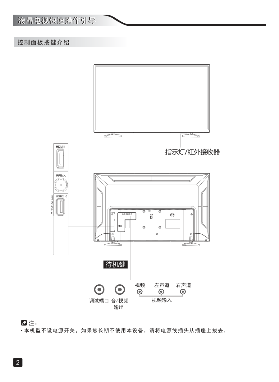 创维32E1A液晶彩电使用说明书-3 创维32E1A液晶彩电使用说明书-3