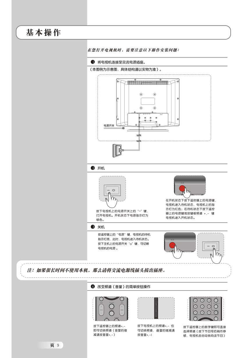 TCL王牌L19N9液晶彩电使用说明书-9 TCL王牌L19N9液晶彩电使用说明书-9