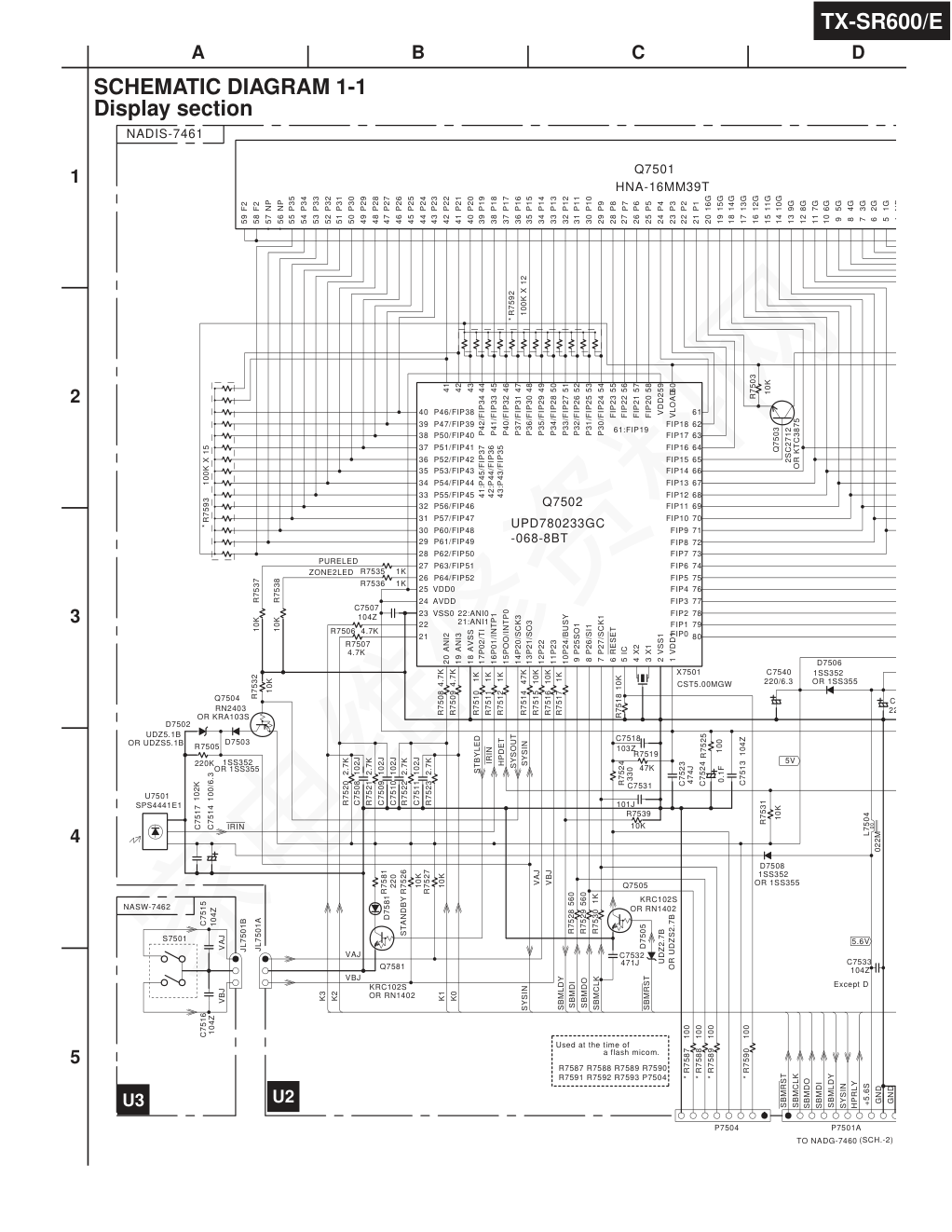 安桥ONKYO TX-SR600E功放维修手册-8 安桥ONKYO TX-SR600E功放维修手册-8