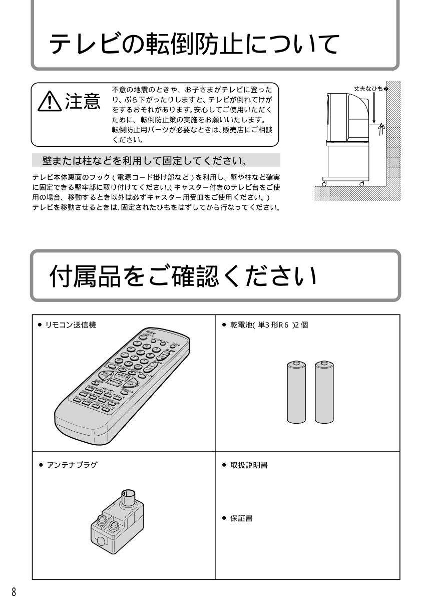 SHARP VT-14GH7电视使用说明书-7 SHARP VT-14GH7电视使用说明书-7