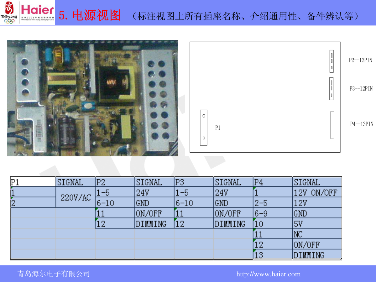 海尔L32N1液晶电视维修培训手册-7 海尔L32N1液晶电视维修培训手册-7