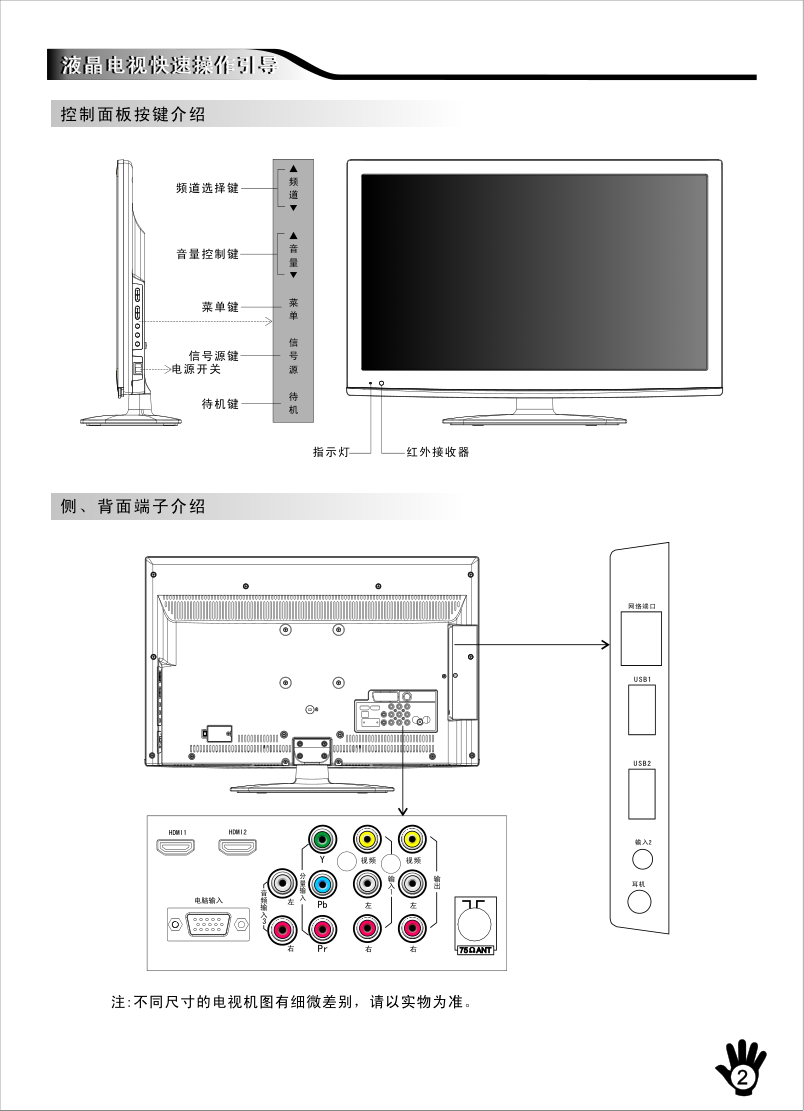创维26E20RN液晶彩电使用说明书-3 创维26E20RN液晶彩电使用说明书-3