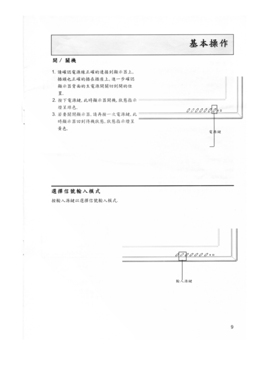 歌林PD-4231型电视机使用说明书-9 歌林PD-4231型电视机使用说明书-9
