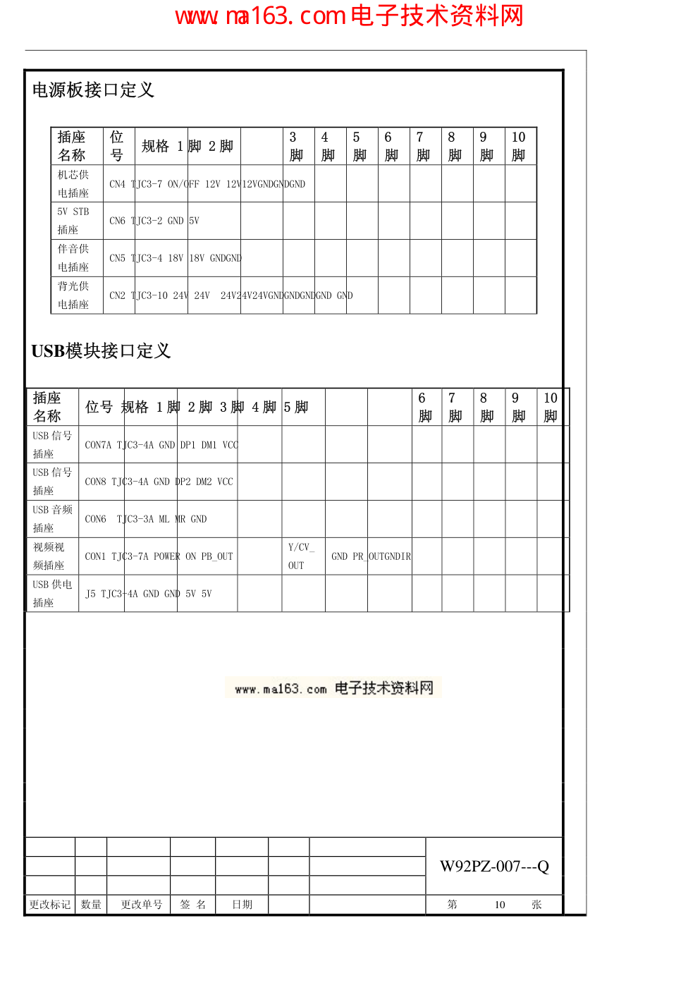 海尔LU32W1液晶电视维修手册-9