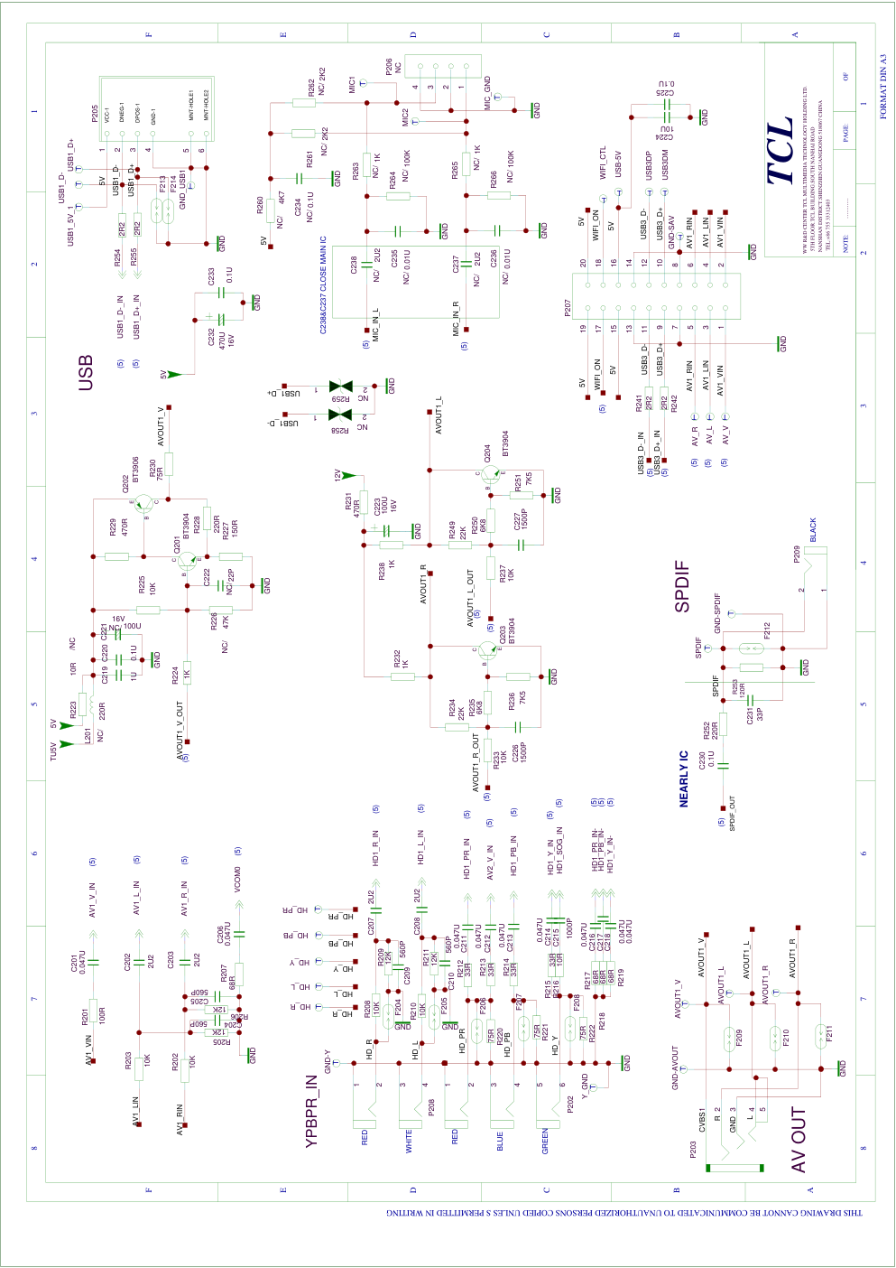 TCL 01-MS99L0-MAA2XG主板电路原理图-2 TCL 01-MS99L0-MAA2XG主板电路原理图-2
