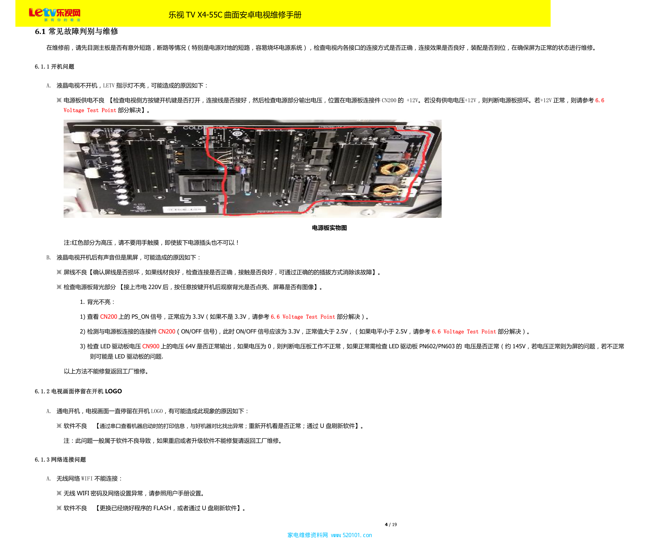 乐视TV X4-55C曲面安卓电视维修手册-5 乐视TV X4-55C曲面安卓电视维修手册-5